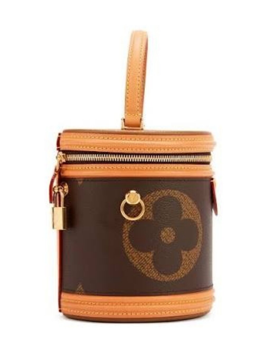 Like NEW!!! Rare! Louis Vuitton Cannes Monogram Giant Brown LV With COA & Lock! - Picture 8 of 16